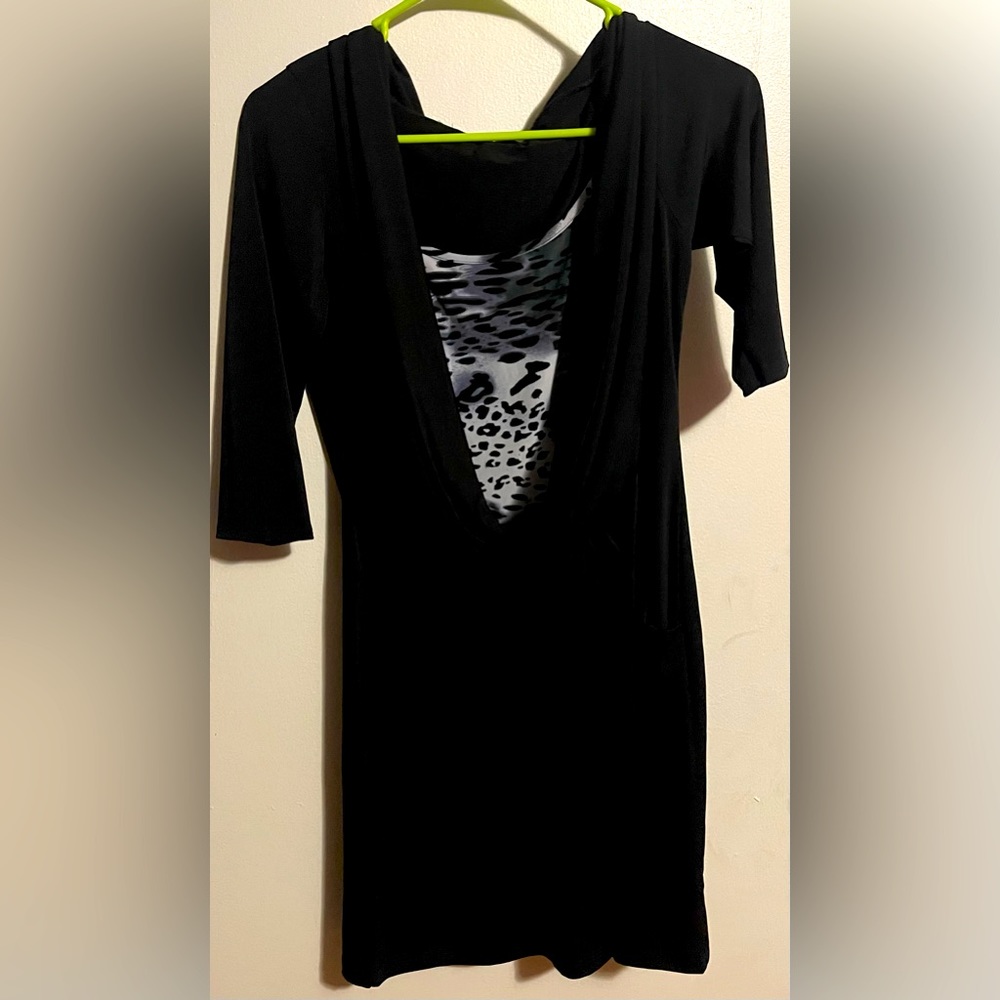 Beautiful black dress with pockets